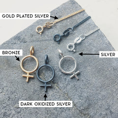 Ystävä Necklace Silver
