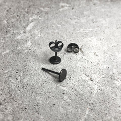 Circular Earrings Brass or Silver