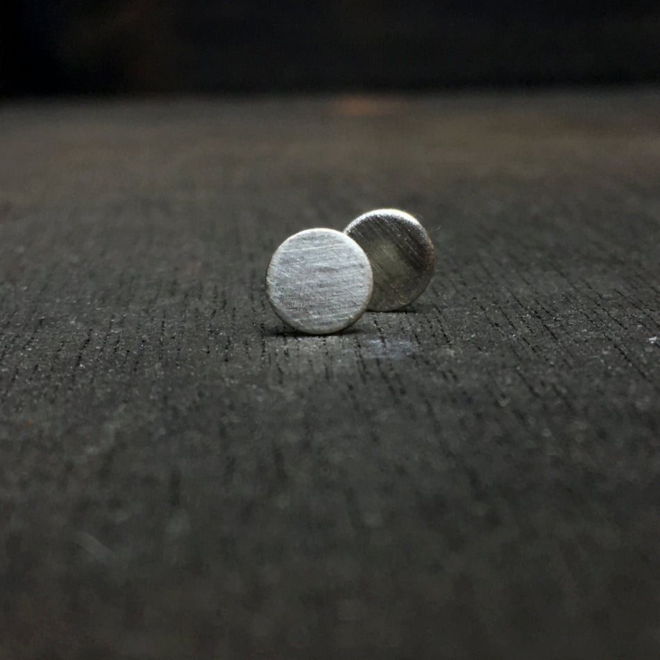 Circular Earrings Brass or Silver