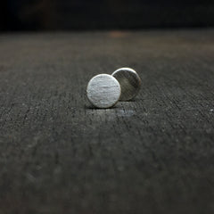 Circular Earrings Brass or Silver