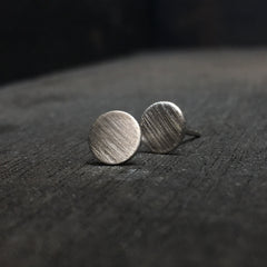 Circular Earrings Brass or Silver