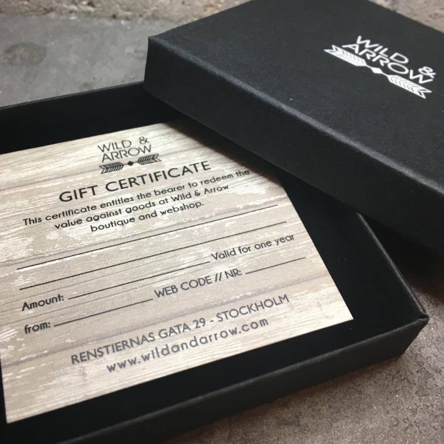 Gift Certificate / Gift Card