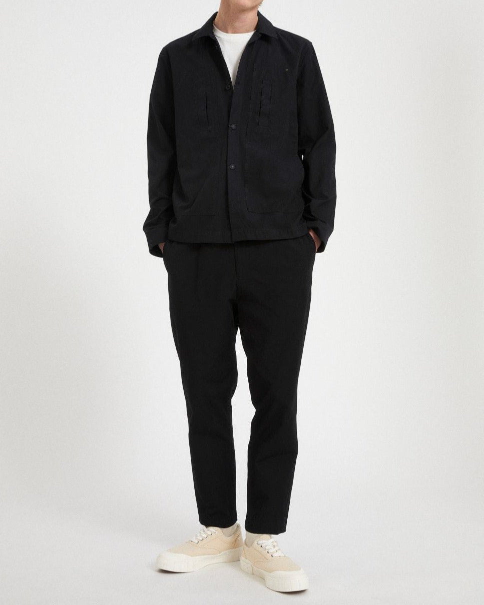 NAADIRO Shirt / Jacket Black Organic Cotton