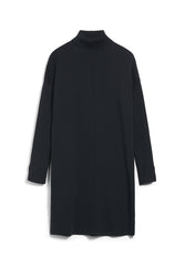 Siennaa Black Knitted Dress Organic Cotton Size L