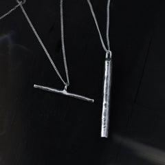 Syvä Unisex Necklace Silver or Bronze