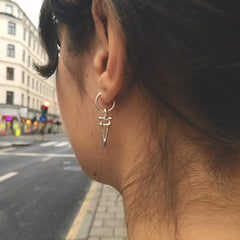 Taru Earring Silver or Bronze