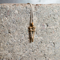 Taru Earring Silver or Bronze