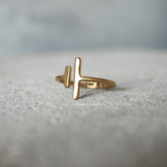 Viiva Ring Bronze