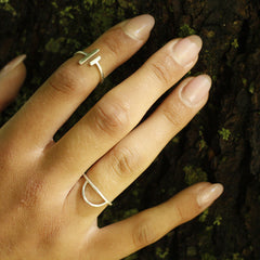 Viiva Ring Silver