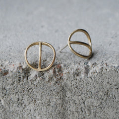 Tyyni Earrings Bronze