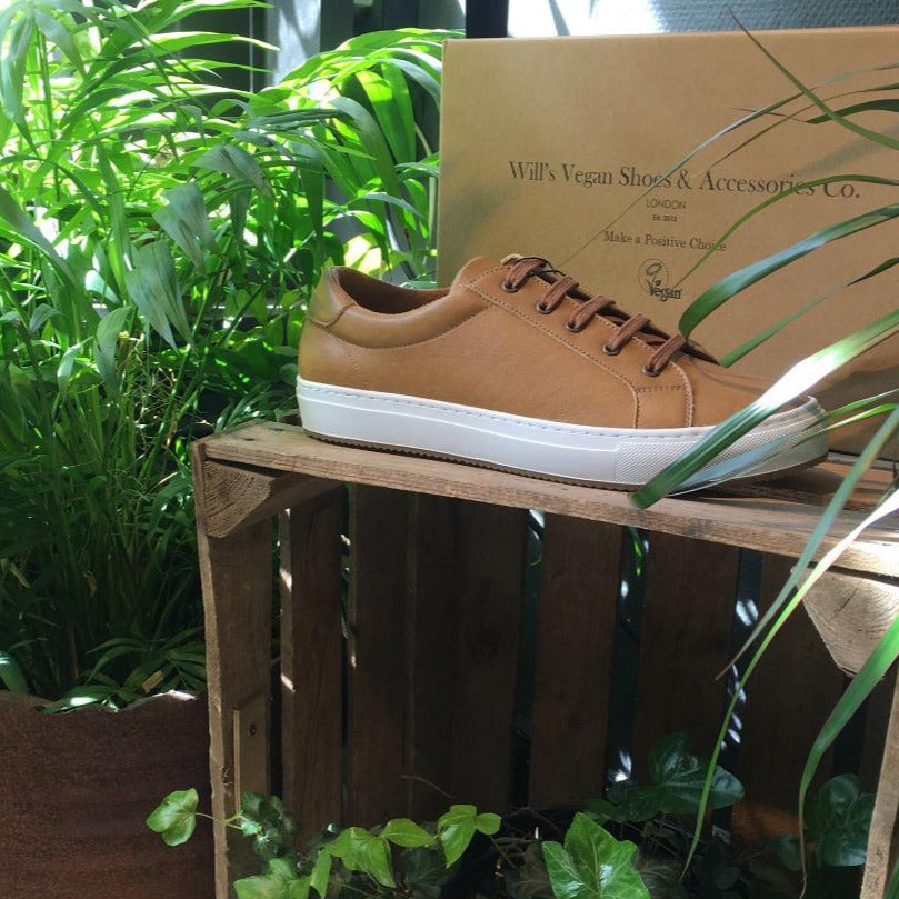 Smart Sneakers - Brown Plant Leather - Size 37, 38